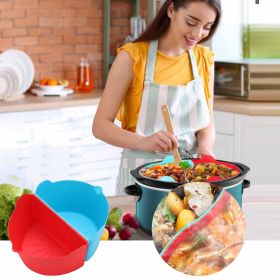 Silicone Slow Cooker Slow Cooker Partition Tank Slow Cooker Silicone Divider Slow Cooker Silicone round Table Set for 4 Modern Silicone Slow Cooker Slow Cooker Partition Tank Slow Cooker Silicone Divider Slow Cooker Silicone round Table Set for 4 Modern